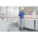 Aquatec 900 Toilettensitzerh&ouml;hung mit Armlehne