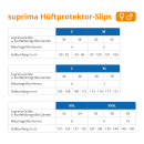 Suprima Hüftprotektor-Slip mit integrierten Protektoren