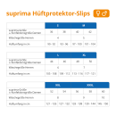 Suprima Hüftprotektor-Slip mit integrierten Protektoren | S