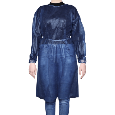 Med-Comfort Besucherkittel Vlies, 10 Stück | Blau