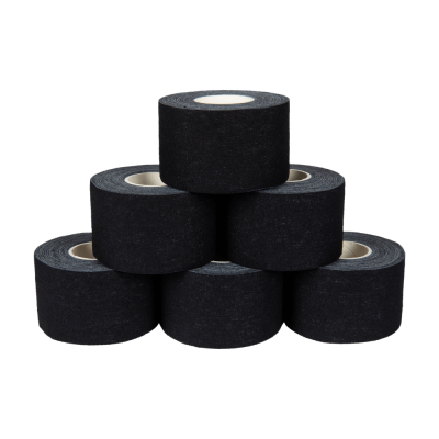 Kintex Sport Tape 3,8 cm x 10 m, 6er Box | Schwarz | 60 m