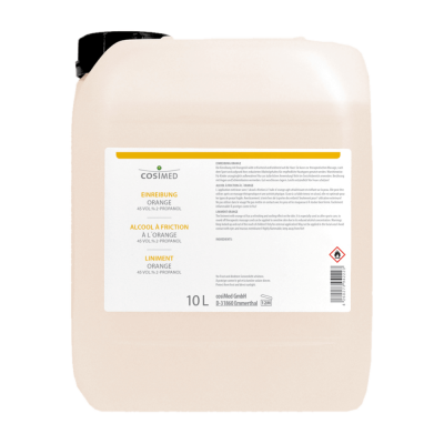 cosiMed Einreibung Orange (45 Vol.% 2-Propanol) | 10 Liter
