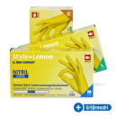 Med-Comfort Style Lemon Nitrilhandschuhe, puderfrei, 100 St&uuml;ck