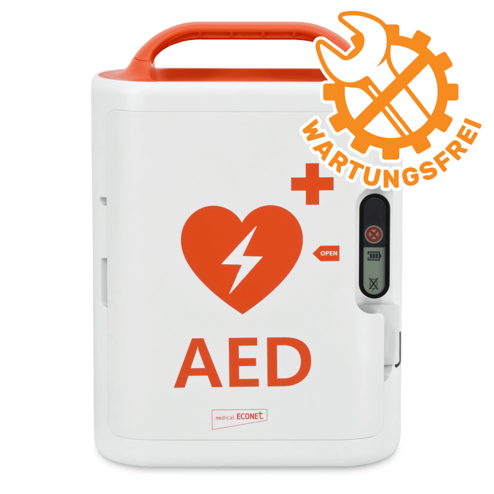 ECOAED Defibrillator halb& vollautomatisch