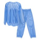 Suprima PVC Schlafanzug, transparent-blau