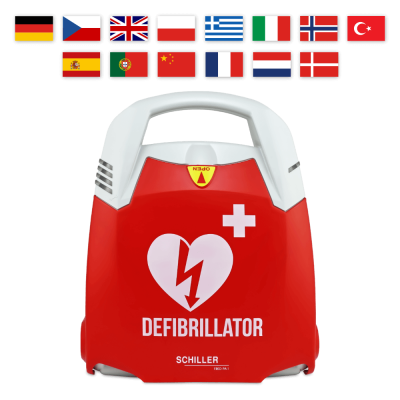 Sprachpaket für SCHILLER FRED PA-1 Defibrillator, mehrsprachig