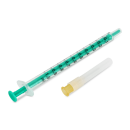 Injekt F Duo Spritzen, 1 ml | mit Kanüle | 100 Stück