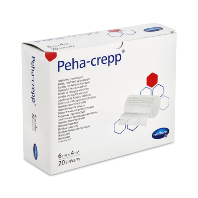 Peha-crepp Fixierbinde | 6 cm x 4 m | 80 m