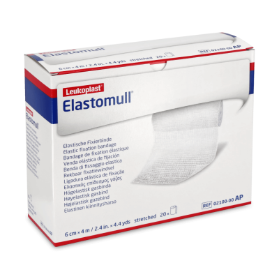 Elastomull Fixierbinde, 6 cm x 4 m, 20 Stück | 80 m