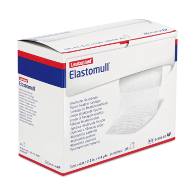 Elastomull Fixierbinde, 8 cm x 4 m, 20 Stück | 80 m