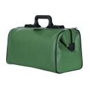 Dürasol Arzttasche Rusticana Großformat | 1 Vortasche, Feinrindleder, grün mit weißem Kreuz