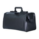 Dürasol Arzttasche Rusticana Großformat | 1 Vortasche, Feinrindleder, schwarz