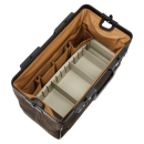 Dürasol Arzttasche Rusticana Großformat | 1 Vortasche, Wasserbüffelleder, braun
