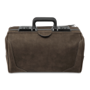 Dürasol Arzttasche Rusticana Großformat | 1 Vortasche, Wasserbüffelleder, braun