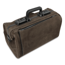 Dürasol Arzttasche Rusticana Großformat | 1 Vortasche, Wasserbüffelleder, braun