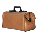 Dürasol Arzttasche Rusticana Großformat | 2 Vortaschen, Feinrindleder, hellbraun