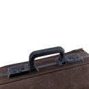 Dürasol Arzttasche Rusticana Großformat | 2 Vortaschen, Wasserbüffelleder, braun