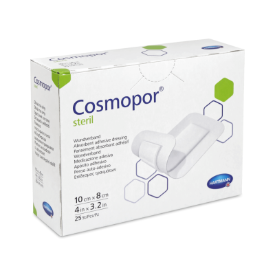 Cosmopor steril Wundverband | 10 x 8 cm | 25 Stück