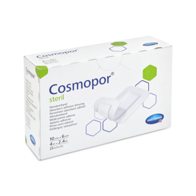 Cosmopor steril Wundverband | 10 x 6 cm | 25 Stück