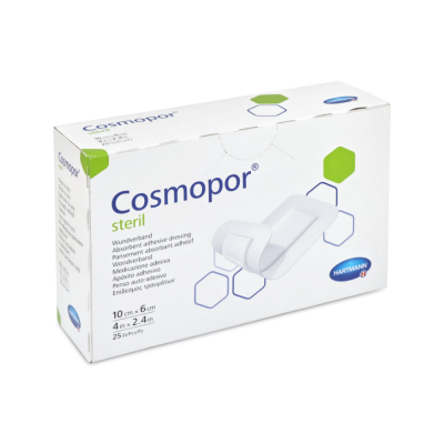 Cosmopor steril Wundverband | 10 x 6 cm | 25 Stück