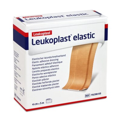 Leukoplast elastic Pflaster | 4 cm x 5 m