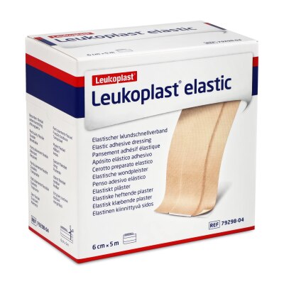 Leukoplast elastic Pflaster | 6 cm x 5m