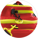 AEROcase Notfalltragetasche RBL1 | Plane | Rot
