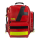 AEROcase MPXL1C Notfallrucksack XL | Rot