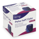 Peha-haft Color Fixierbinde | Blau, 8 cm x 20 m