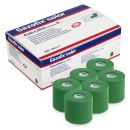 Gazofix Color kohäsive Fixierbinde, 8 cm x 20 m, 6 Stück | Grün