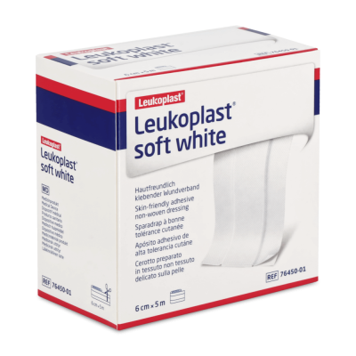 Leukoplast soft white Wundschnellverband | 6 cm x 5 m