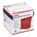 Elastomull haft color Fixierbinde | 8 cm x 20 m, rot