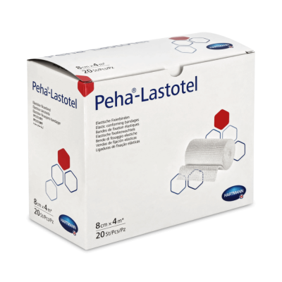 Peha-Lastotel Fixierbinde | 4 m x 8 cm | 80 m