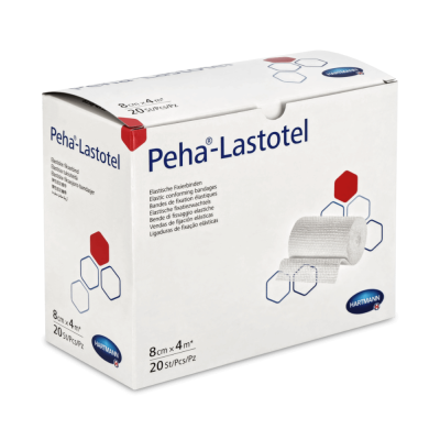 Peha-Lastotel 8 cm x 4 m Fixierbinde | 20 Stück
