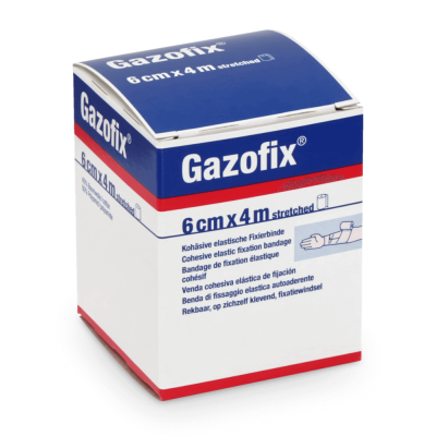 Gazofix 6 cm x 4 m kohäsiv Fixierbinde, 1 Stück