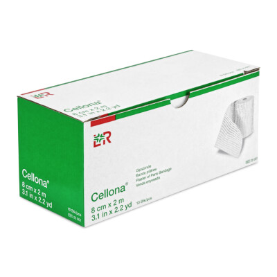 Cellona Gipsbinden, 2 x 5 Stück | 2 m x 8 cm