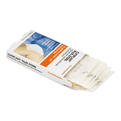 Cutiplast Plus Steril Wundverband | 7 x 5 cm, 5 Stück