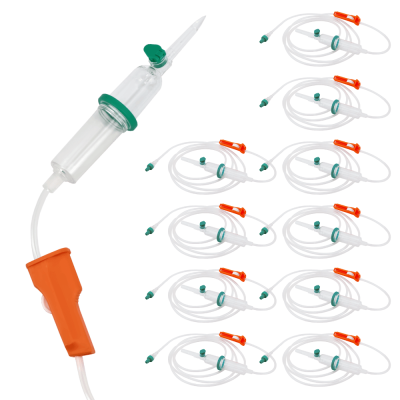 10 x Intrafix SafeSet Sicherheitsinfusionsgerät, 180...