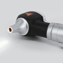 HEINE mini 3000 LED F.O. Otoskop | schwarz, Ladegriff