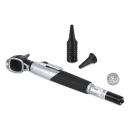 HEINE mini 3000 LED F.O. Otoskop | schwarz, Ladegriff