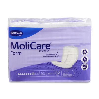 MoliCare Premium Form super plus 8 Tropfen Inkontinenzvorlagen, 32 Stück