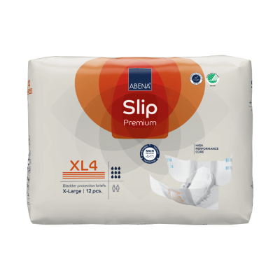 Abena Slip Premium XL4 Inkontinenzwindeln | 4 x 12 Stück