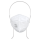 Kingfa FFP2 Maske ohne Ventil, 10 Stück | weiß