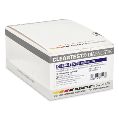 CLEARTEST Influenza A+B Antigen Schnelltest