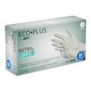 Ampri ECO-PLUS Nitril Untersuchungshandschuhe, puderfrei, weiß | M | 100 Stück