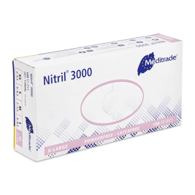 Meditrade Nitril 3000 Handschuhe | XL | 100 Stück