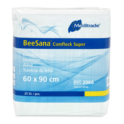 BeeSana Comflock Super Unterlagen, 60 x 90 cm, 25 Stück