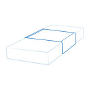 Suprima Mehrfach-Bettauflage Polyester, mit/ohne Seitenteile