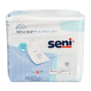 Seni Soft Super Dry Krankenunterlage, 90 x 60 cm | 15 St&uuml;ck