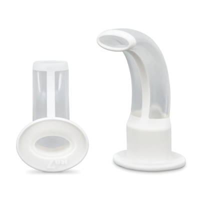 Intersurgical Guedel-Tubus, einteilig | Größe 1.5, weiß, steril